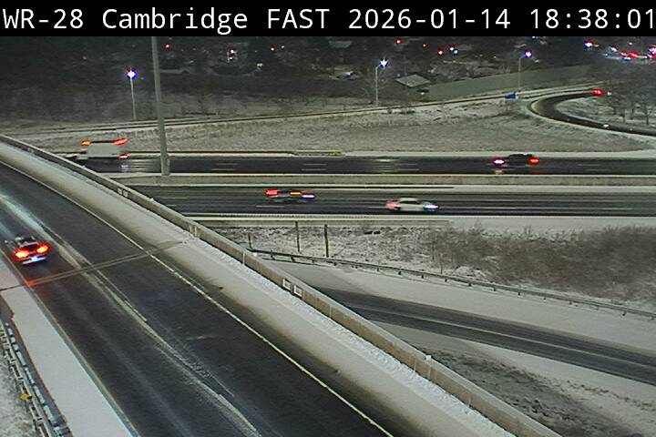 Highway 401 near Highway 8