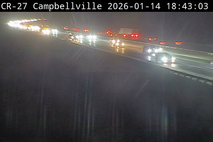 Highway 401 west of Appleby Line