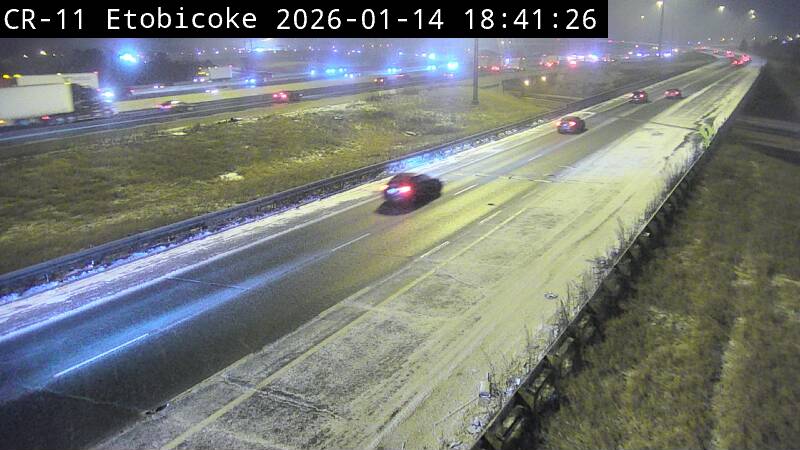 Highway 401 near Highway 427