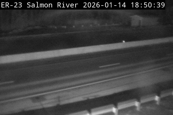 Highway 401 at Salmon River Bridge