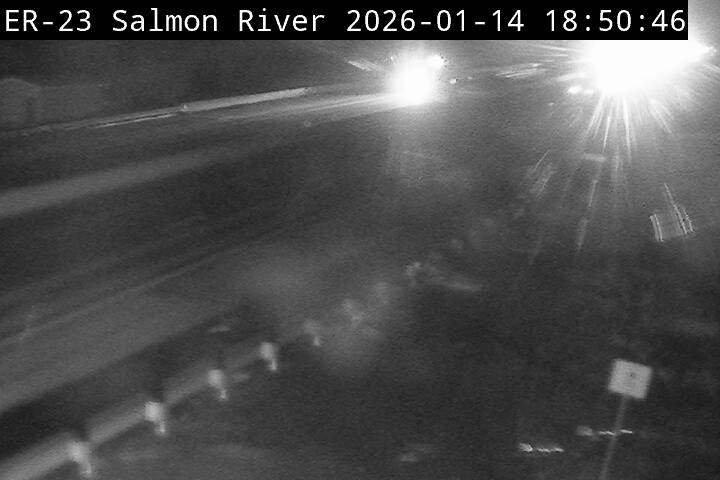 Highway 401 at Salmon River Bridge