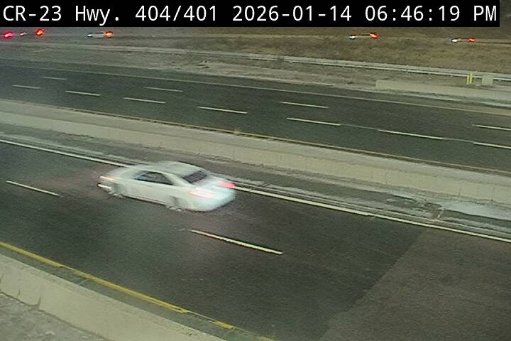 Highway 404 near Highway 401