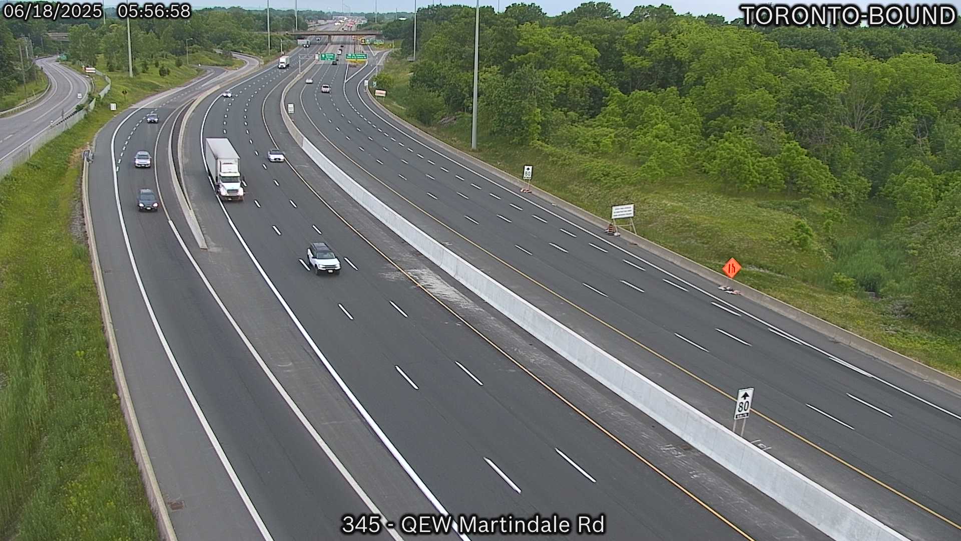 QEW near Martindale Road