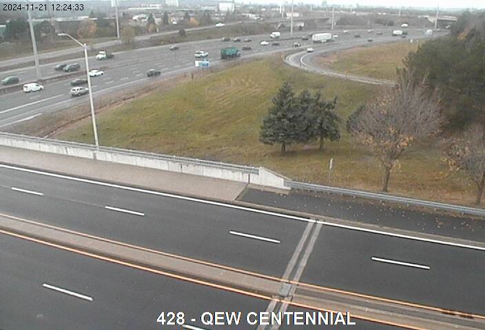 QEW near Centennial Parkway