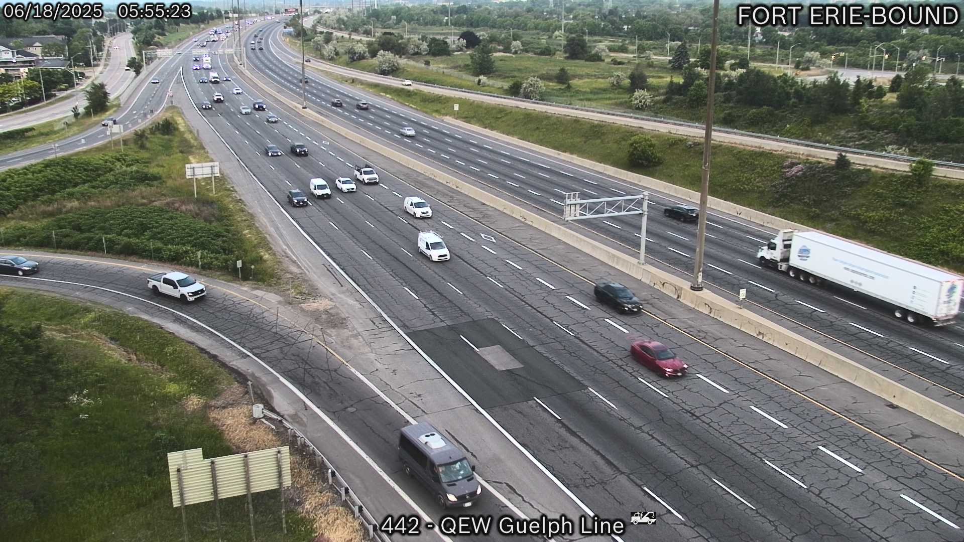 QEW near Guelph Line