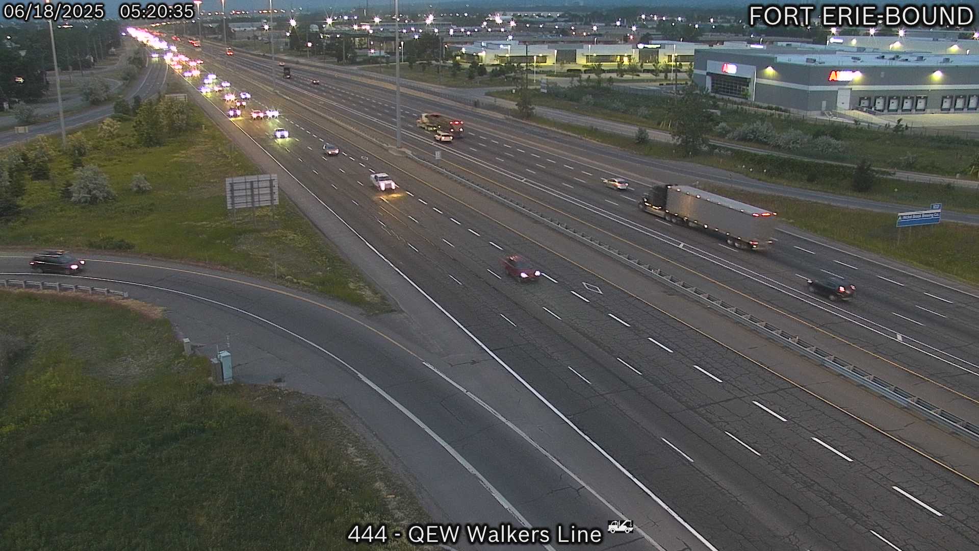 QEW near Walkers Line