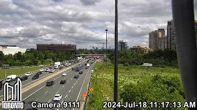 Traffic Cam Don Valley Parkway near Eglinton Ave