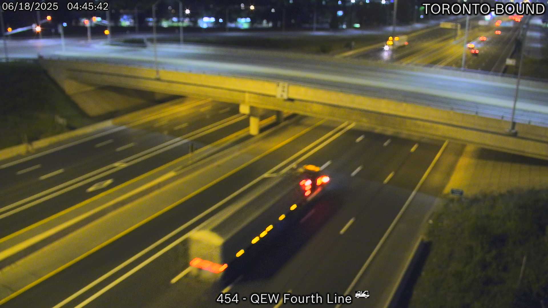 QEW near Fourth Line
