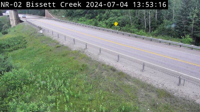 Traffic Cam Highway 17 at Bissett Creek - North