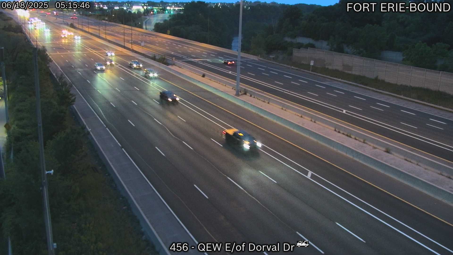 QEW East of Dorval Drive