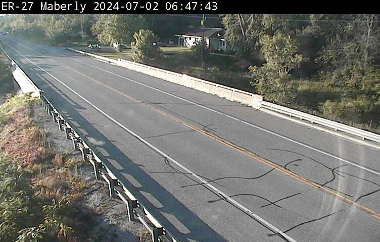 Traffic Cam Highway 7 near Maberly Main St - East