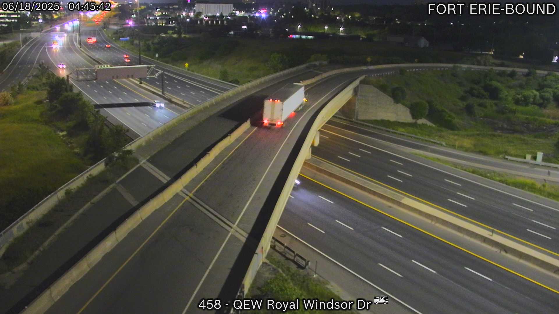 QEW near Royal Windsor Drive