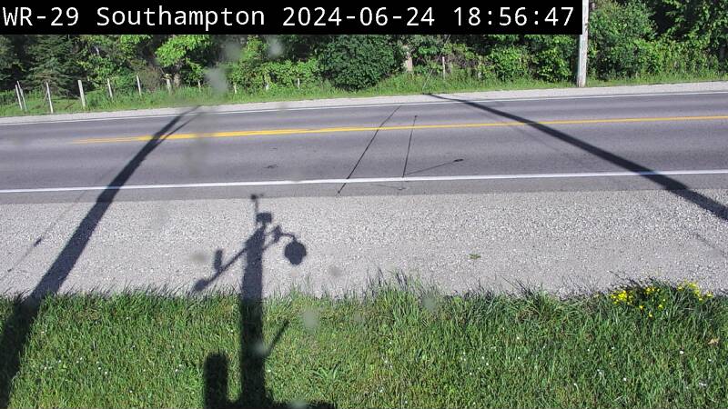 Traffic Cam Highway 21 near Concession Rd 10 - East