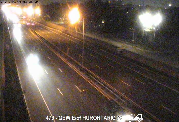 QEW East of Hurontario Street