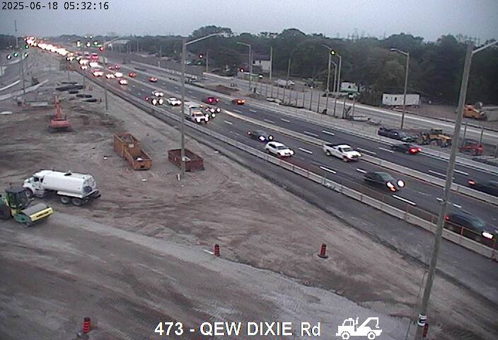 QEW near Dixie Road