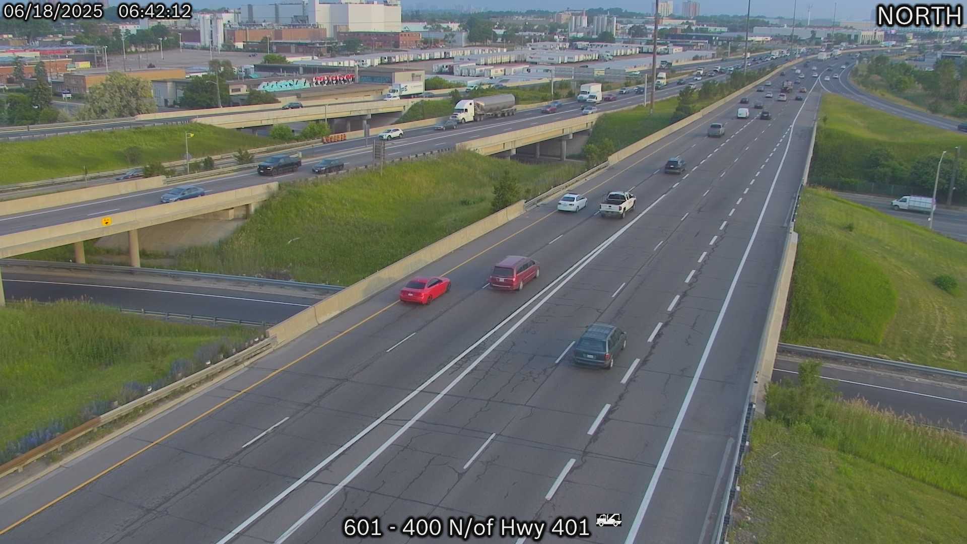 Highway 400 North of Highway 401