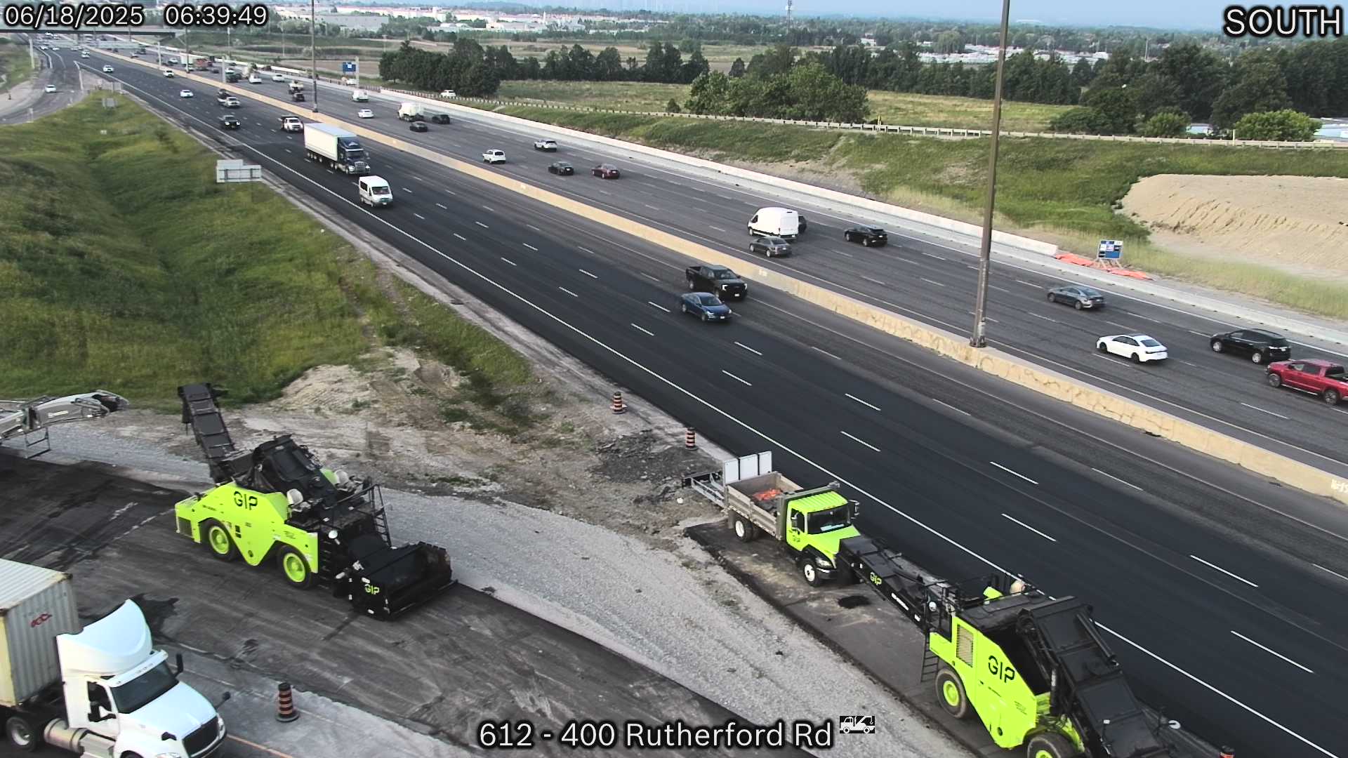 Highway 400 near Rutherford Road