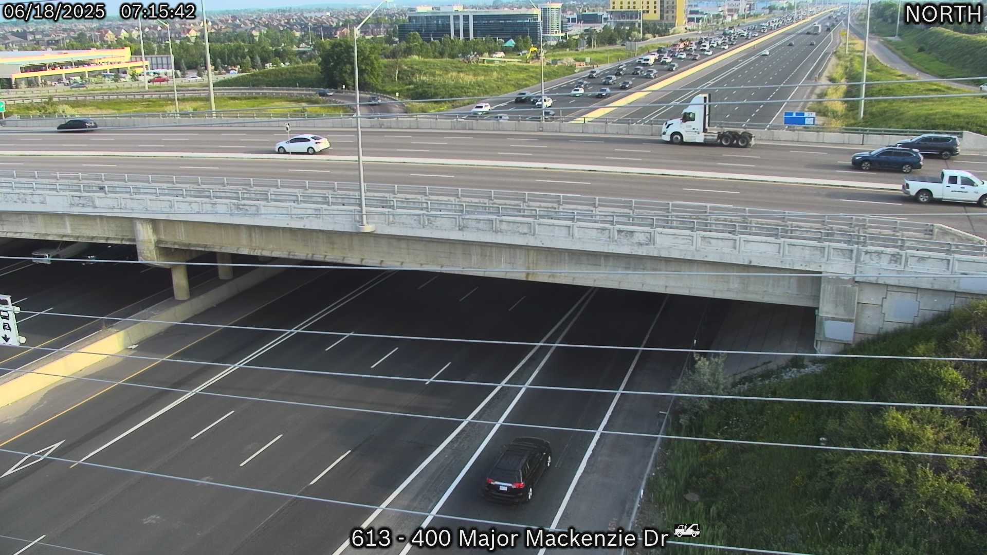 Highway 400 near Major Mackenzie Drive