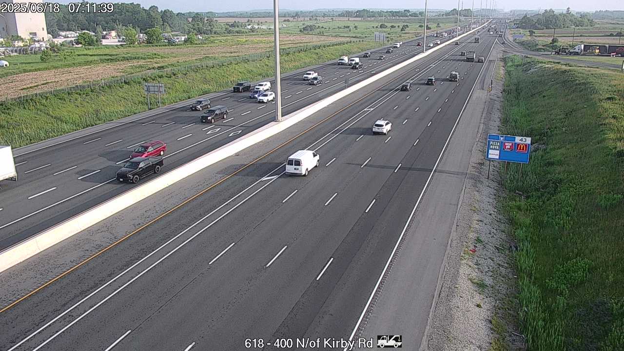 Highway 400 North of Kirby Road