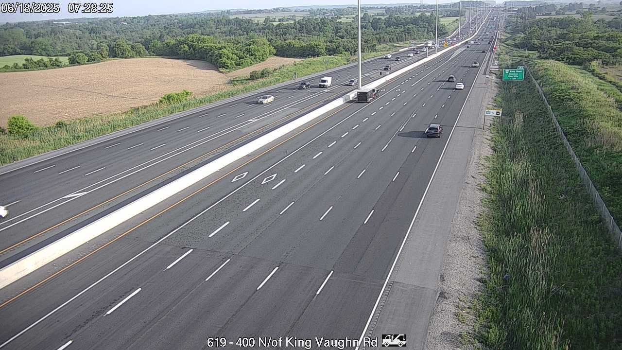 Highway 400 North of King Vaughan Road