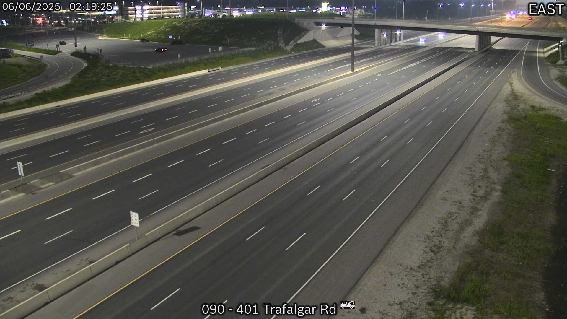 Highway 401 Near Trafalgar Road