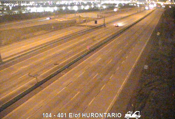 Highway 401 East of Hurontario Street