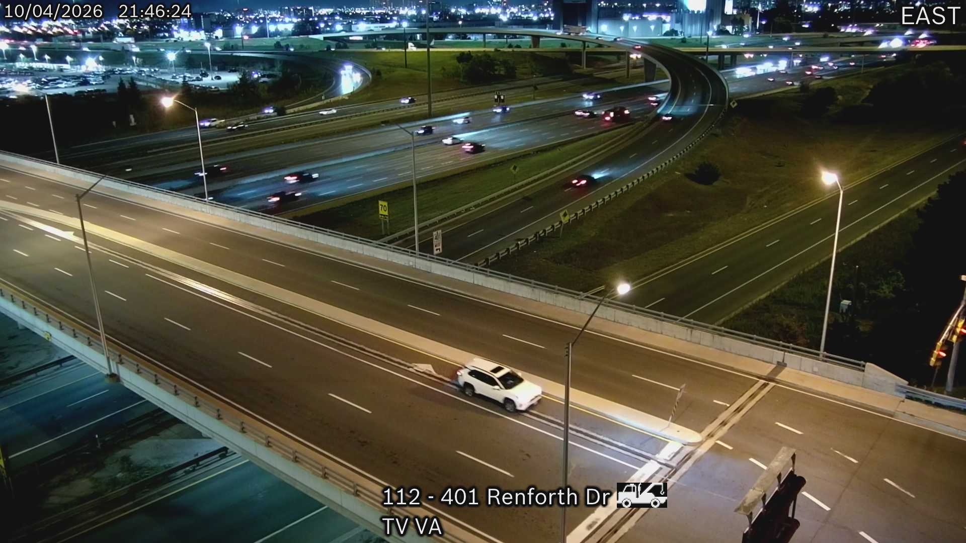 Highway 401 at Renforth Drive