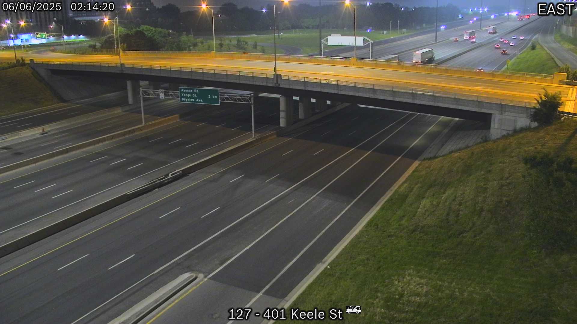 Highway 401 near Keele Street