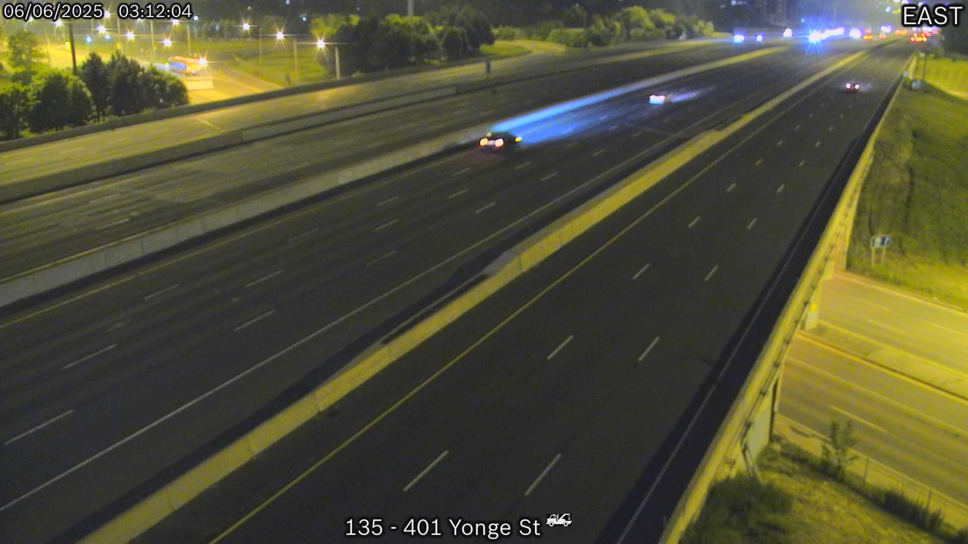 Highway 401 near Yonge Street