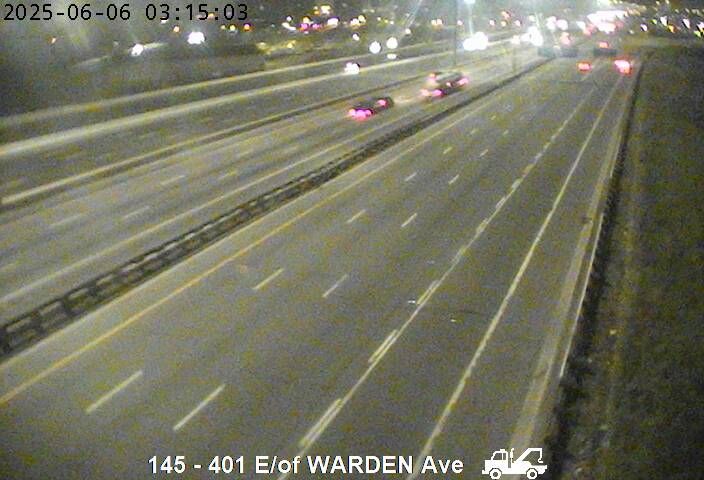 Highway 401 East of Warden Avenue