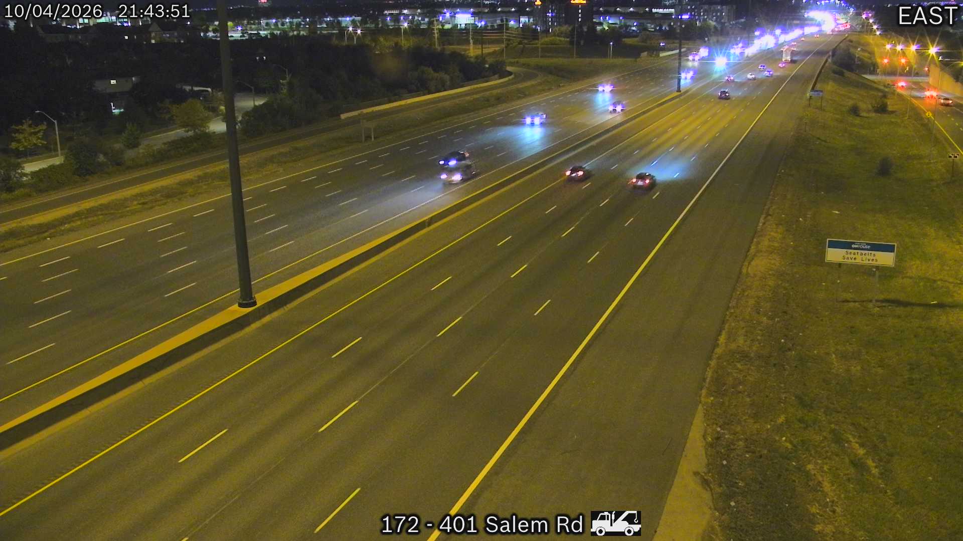 Highway 401 at Salem Road