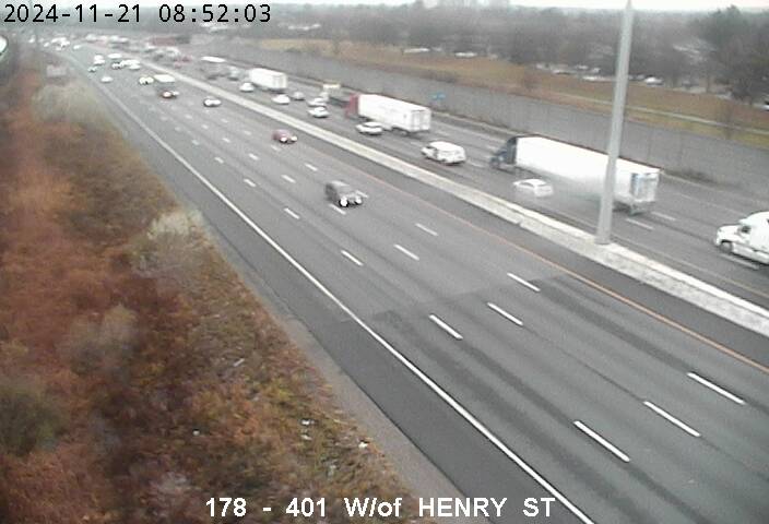 Highway 401 West of Henry Street