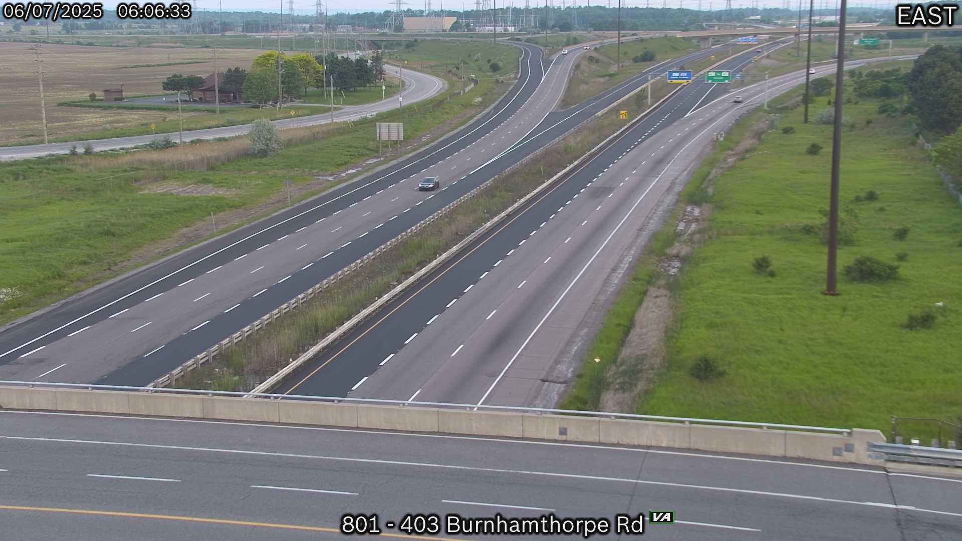 Highway 403 near Burnhamthorpe Road