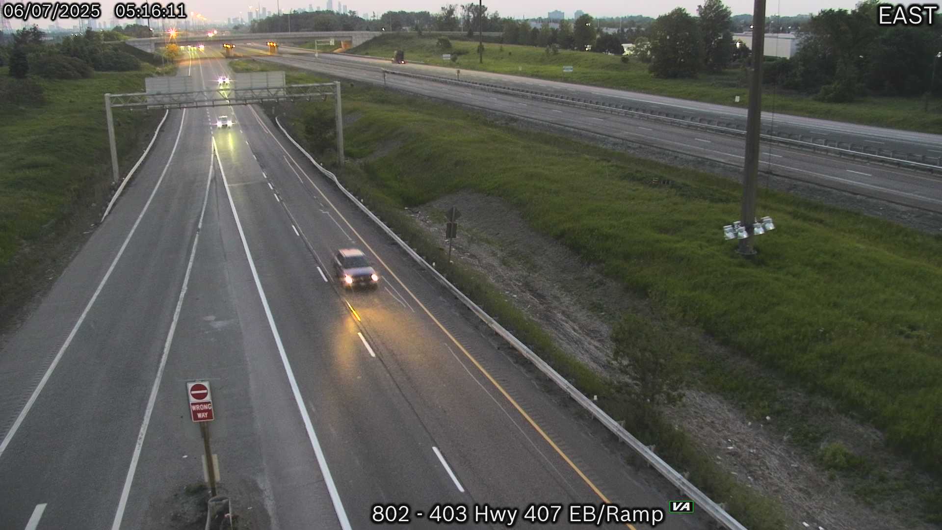 Highway 403 / Highway 407 Eastbound Ramp