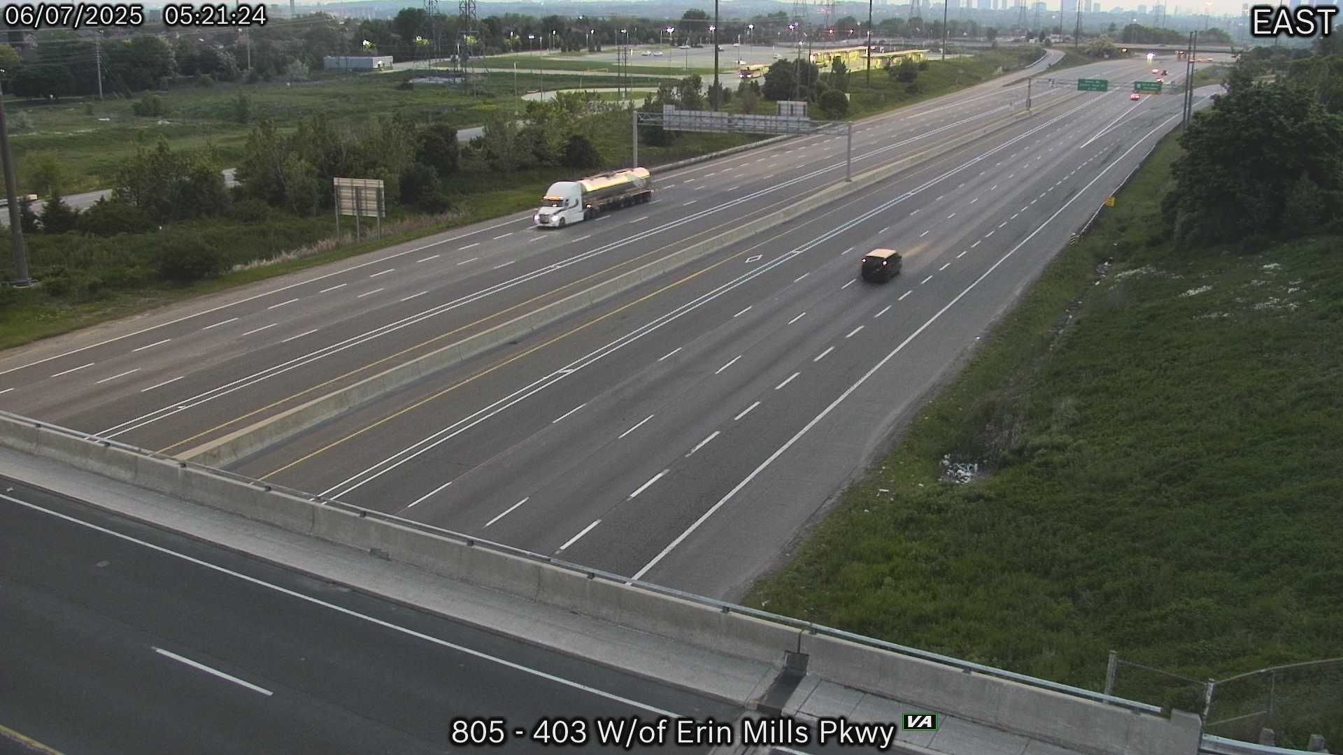 Highway 403 West of Erin Mills Parkway