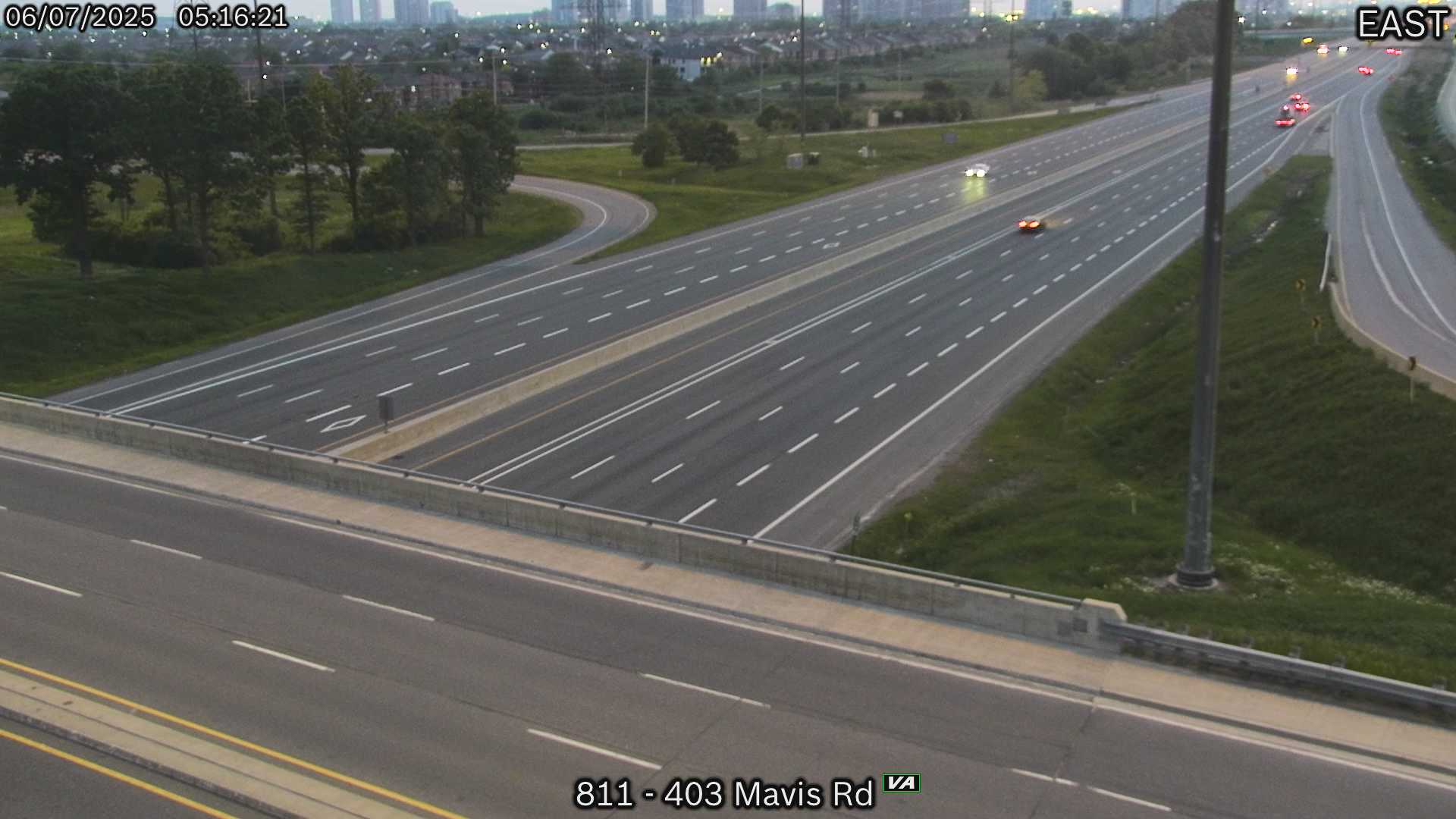 Highway 403 near Mavis Road