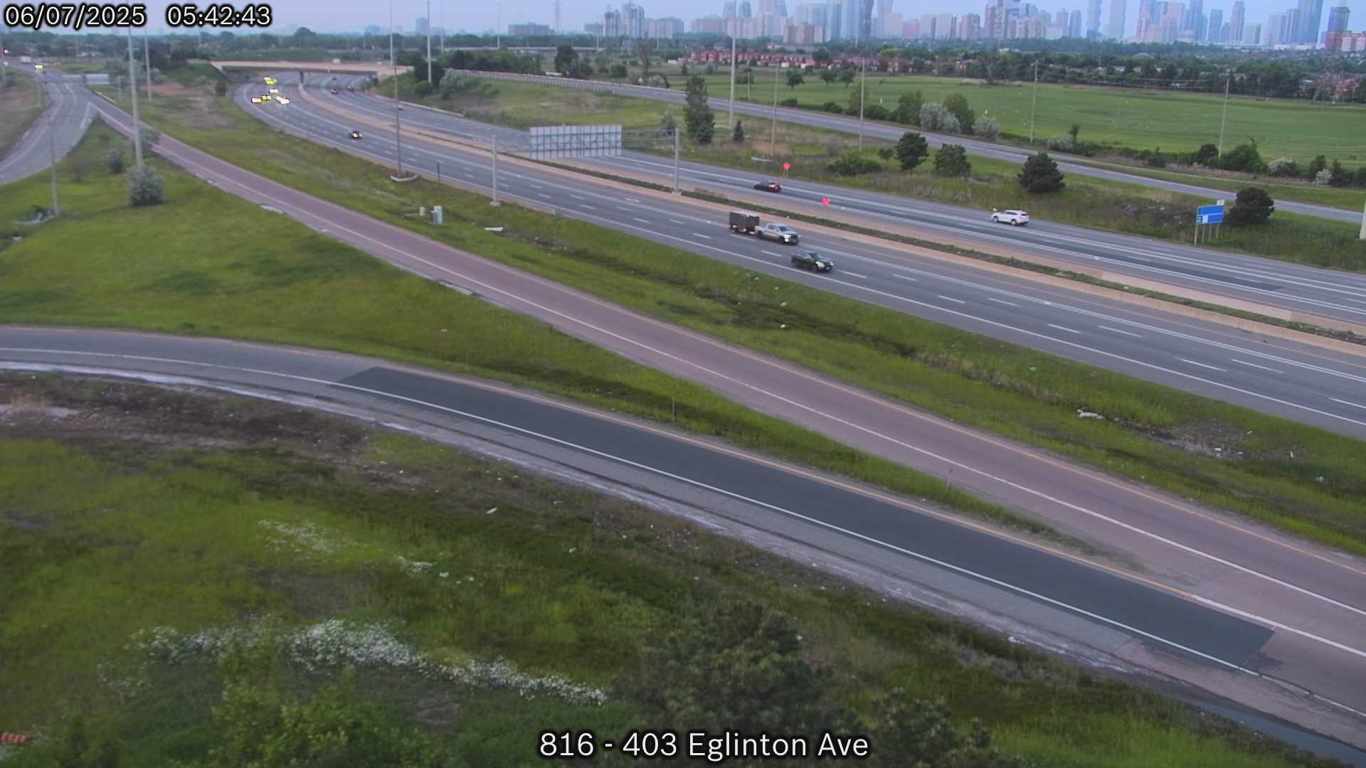 Highway 403 near Eglinton Avenue