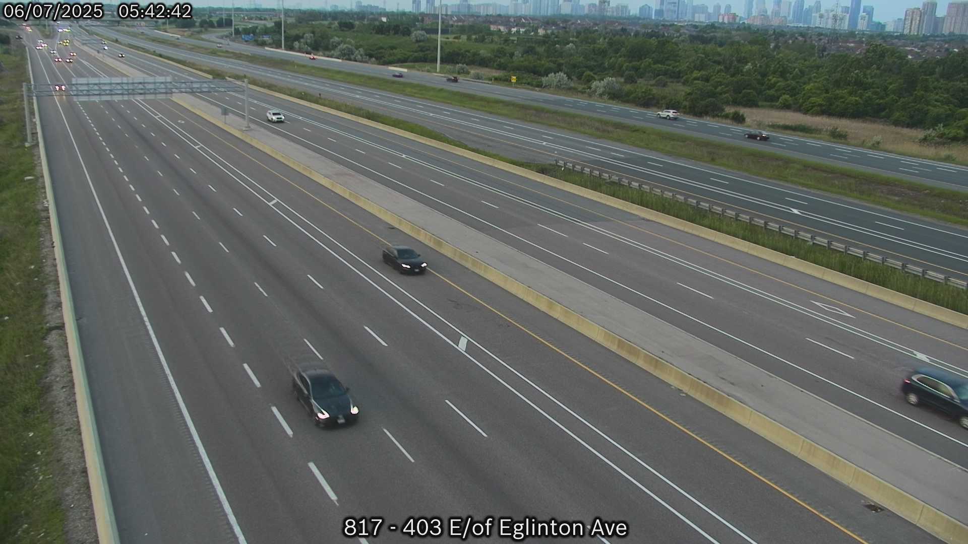 Highway 403 East of Eglinton Avenue