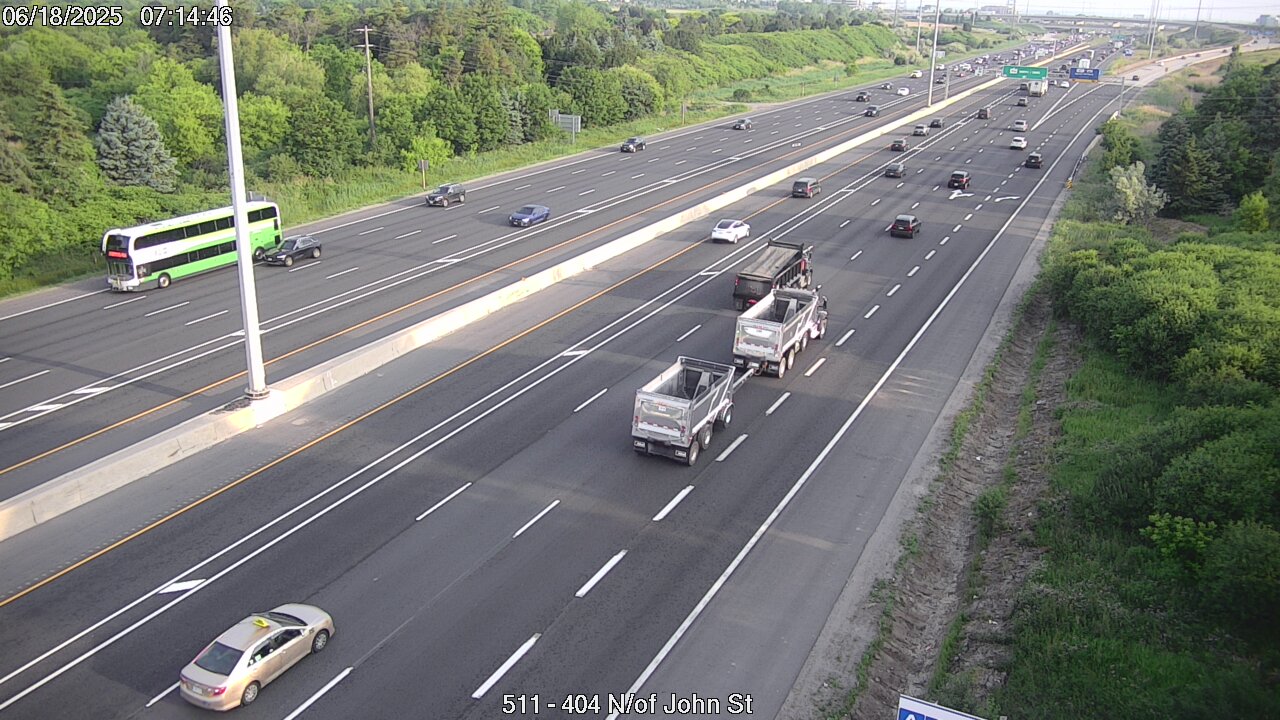 Highway 404 North of John Street