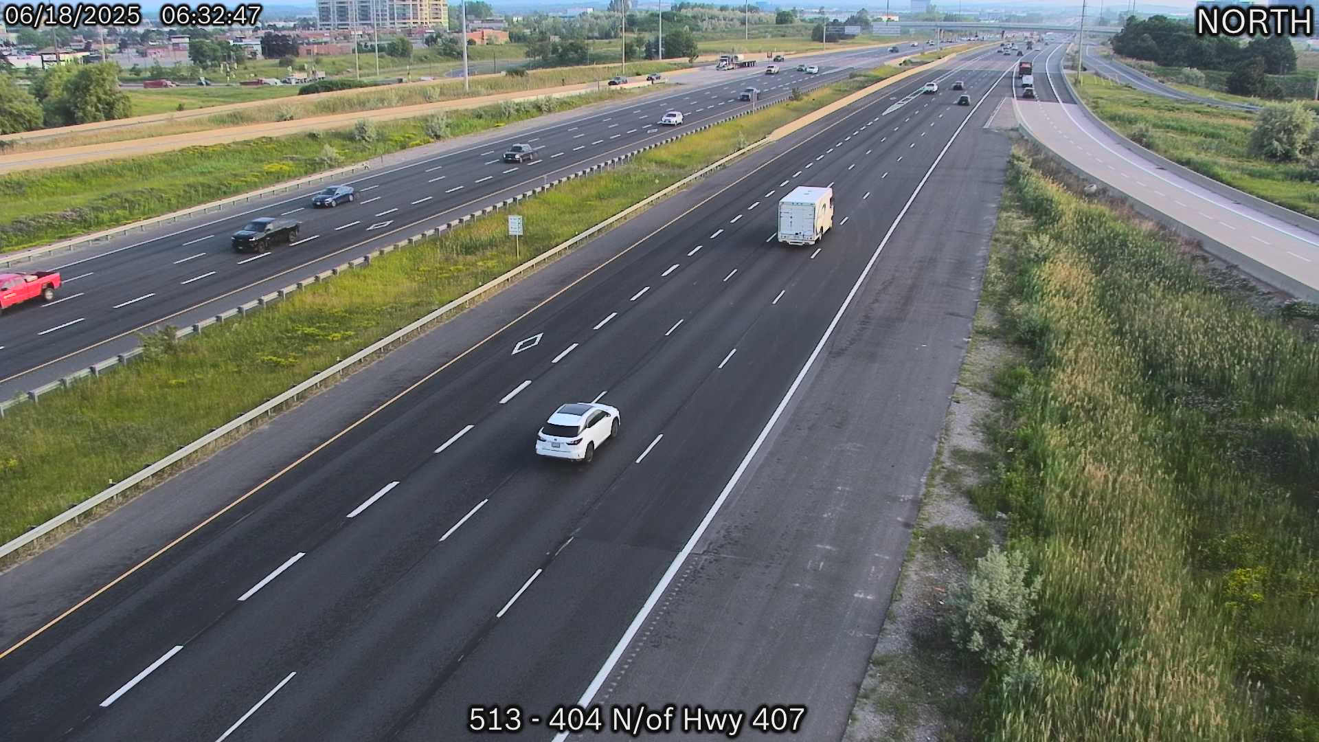 Highway 404 North of Highway 407