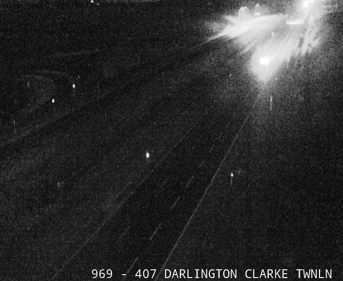 Highway 407 at Darlington Clarke Townline Road