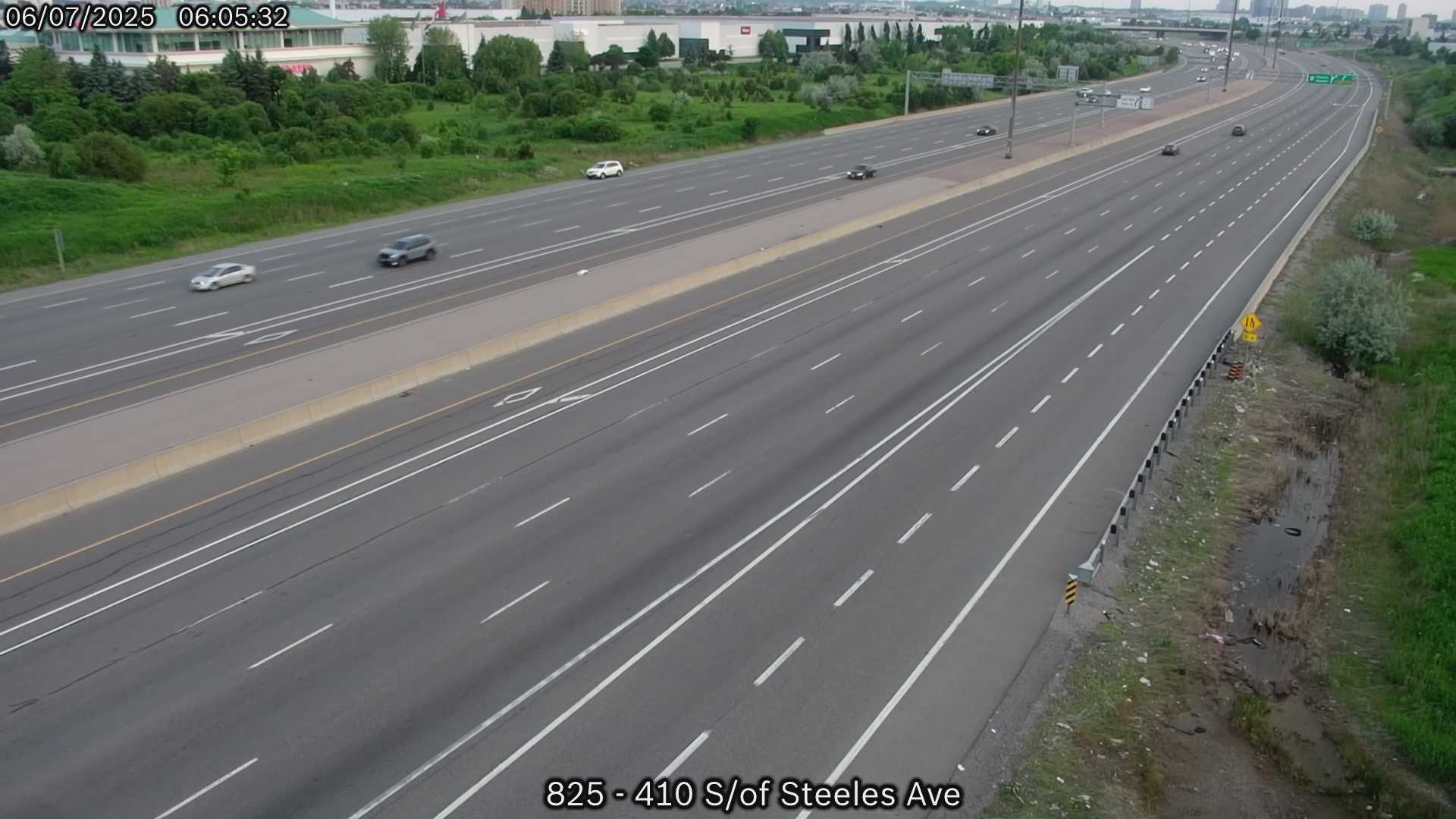 Highway 410 South of Steeles Avenue