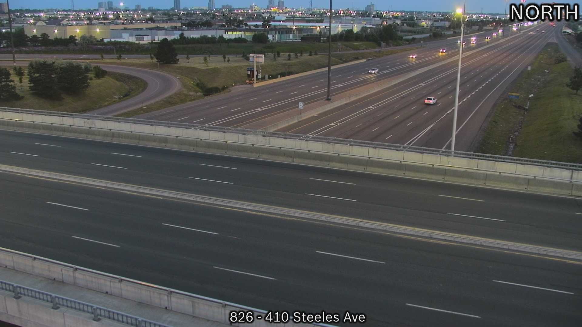 Highway 410 near Steeles Avenue