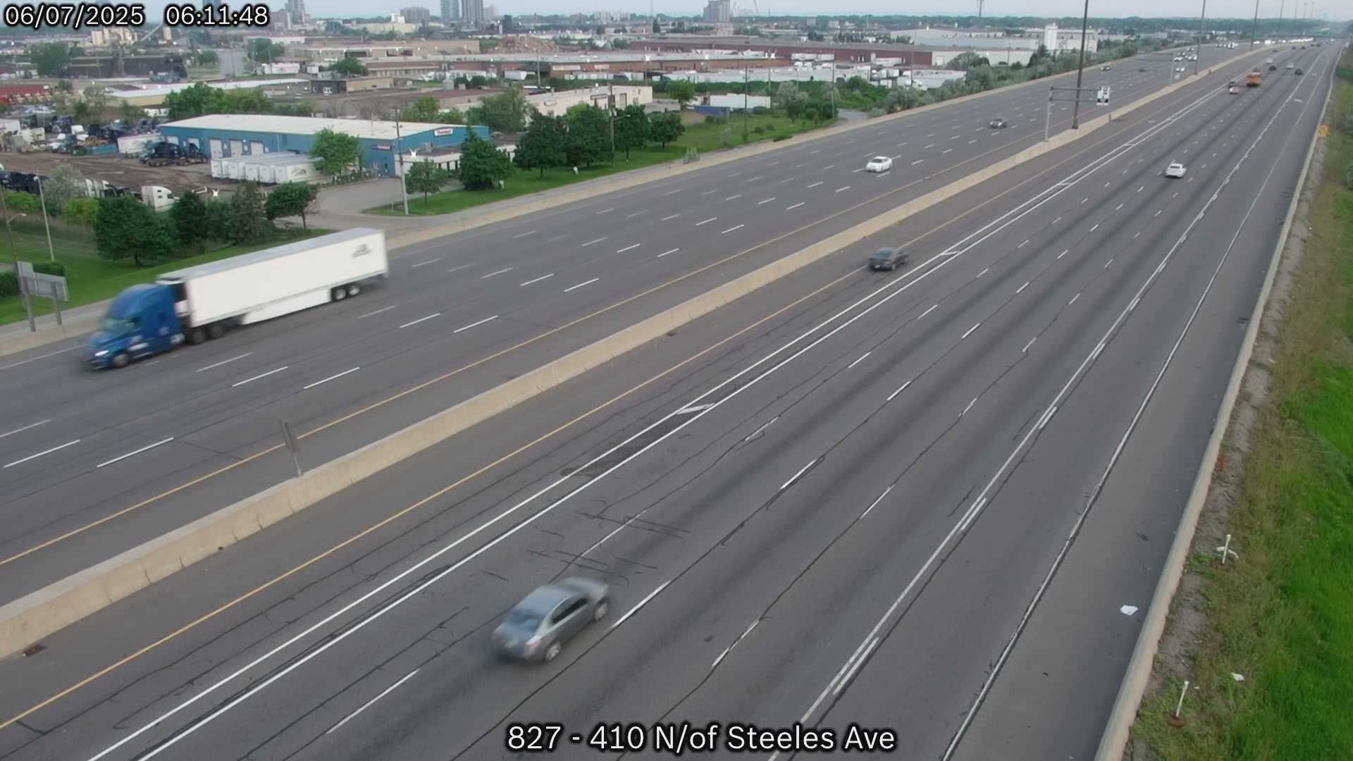 Highway 410 North of Steeles Avenue