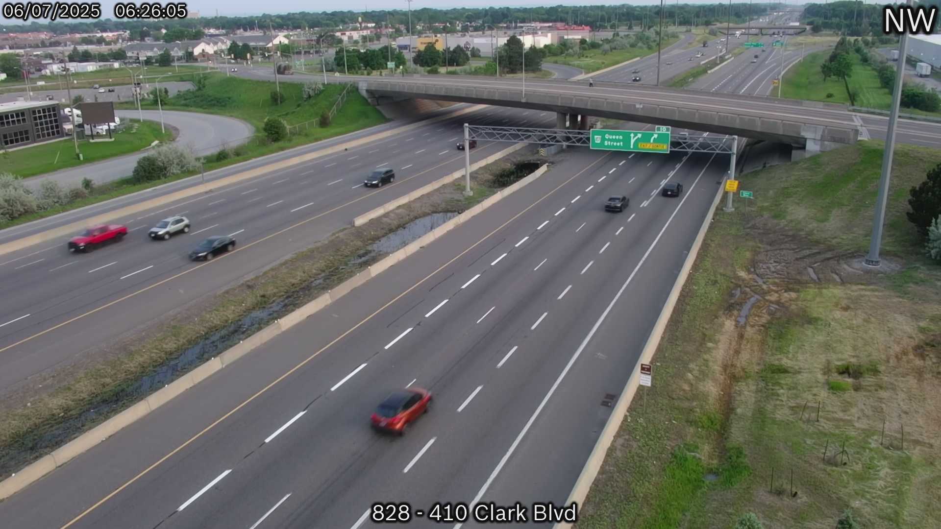 Highway 410 near Clark Boulevard