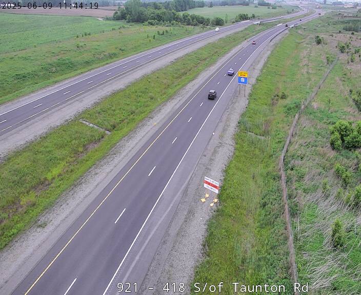 Highway 418 South of Taunton Road