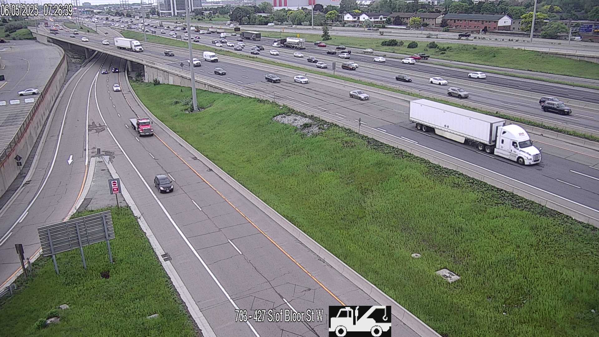 Highway 427 South of Bloor Street West