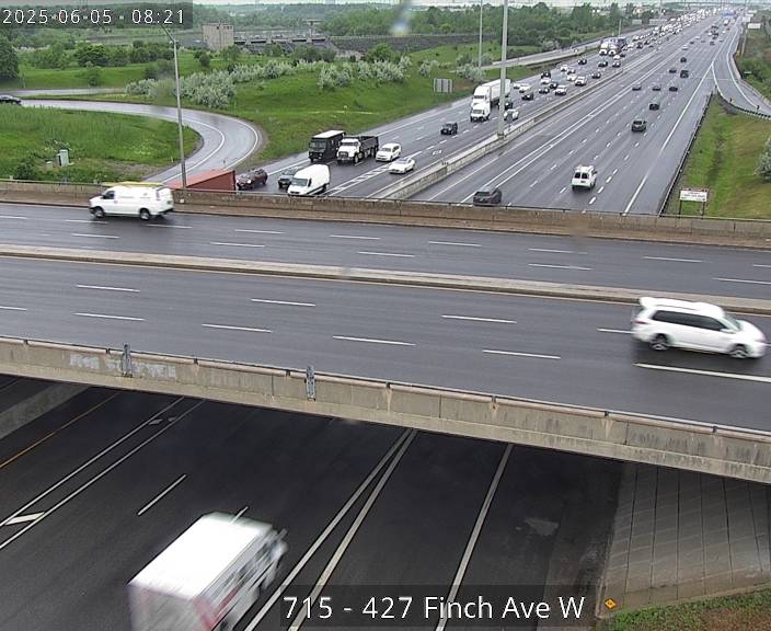 Highway 427 near Finch Avenue West