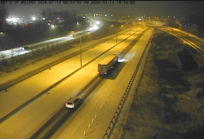 Highway 401 near Malden Road