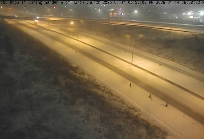 Highway 401 near EC Expressway and Spring Garden Tunnel